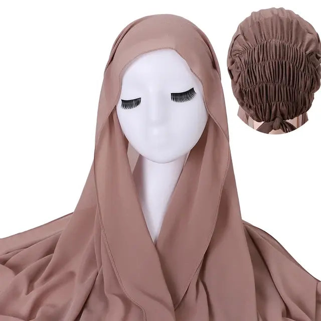 Bonnet Chiffon Hijab